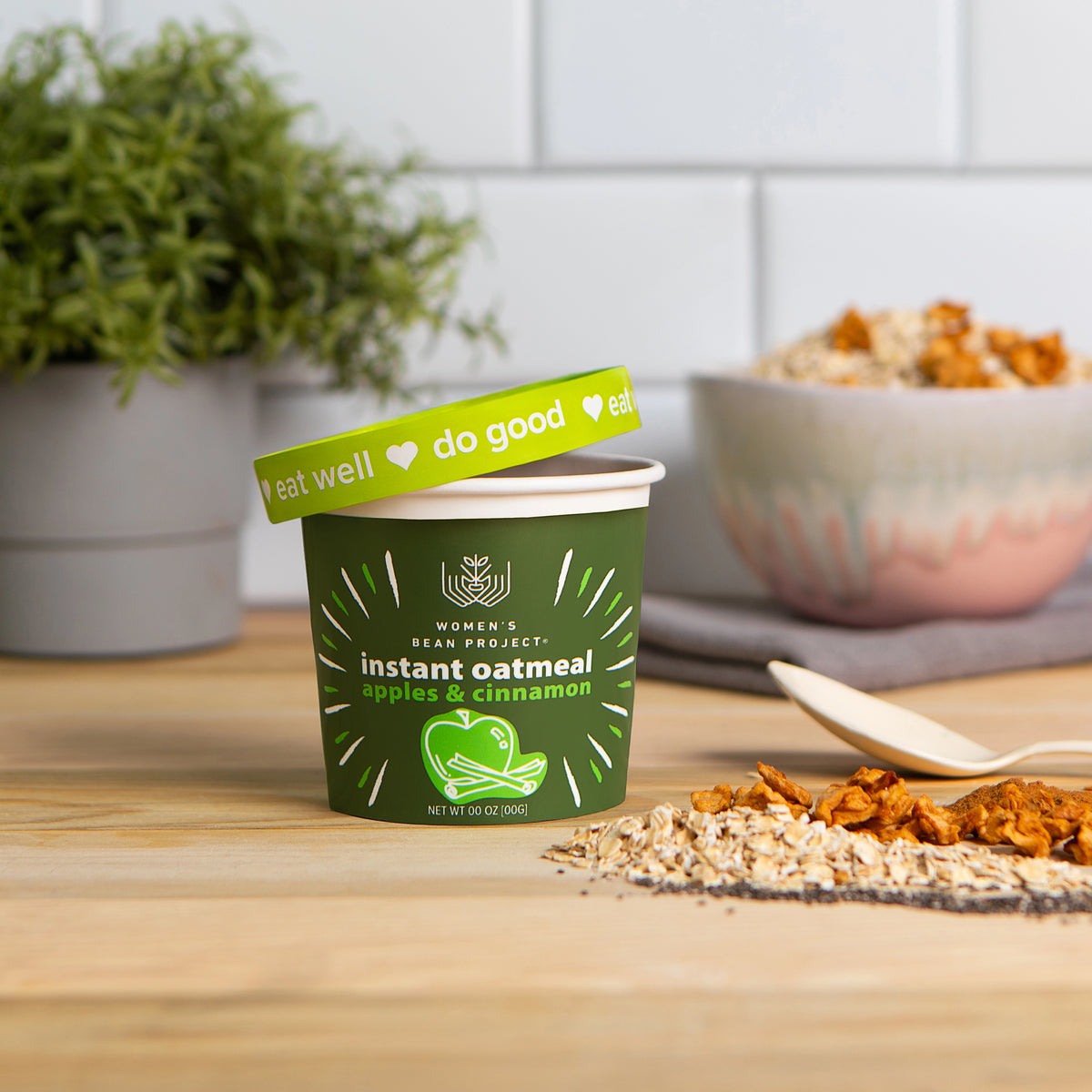Instant Apple & Cinnamon Oatmeal