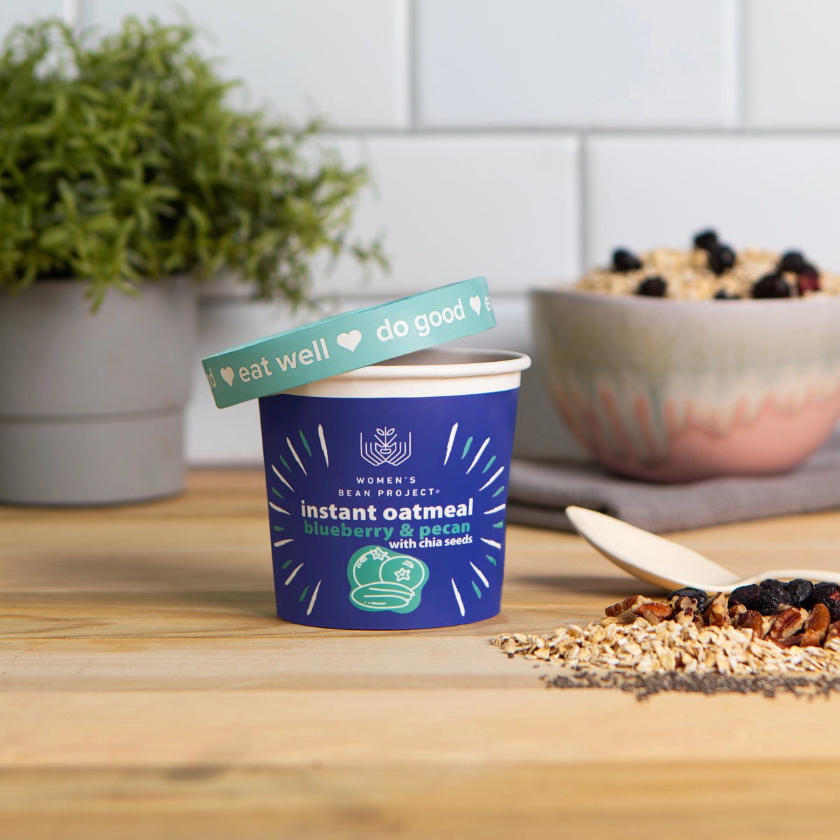Instant Blueberry & Pecan Oatmeal